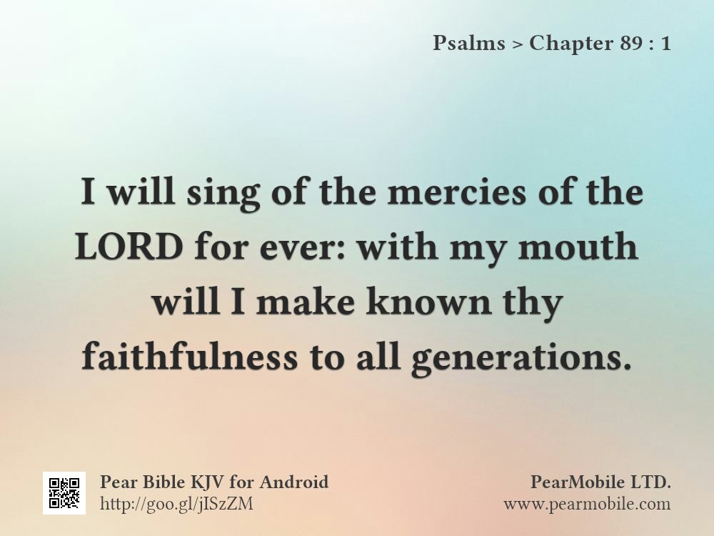 Psalms, Chapter 89:1
